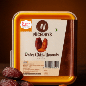 DATES WITH ALMONDS - 200GM