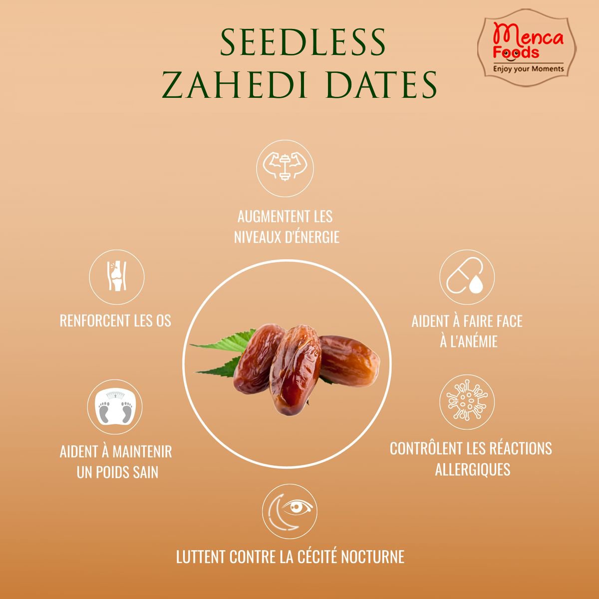 ZAHEDI DATES -250GM box - Image 2