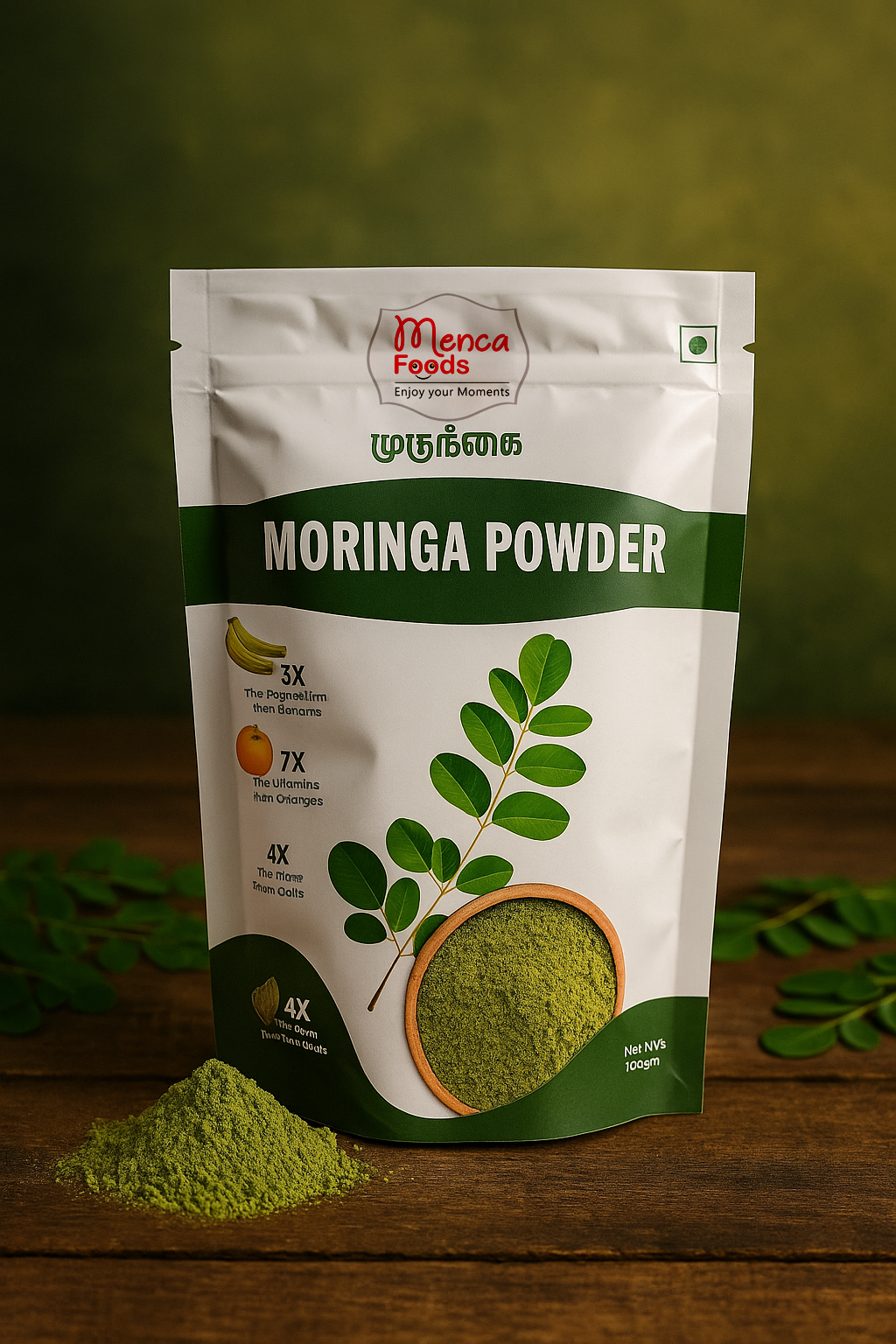 MORINGA POWDER 100gm - Image 2