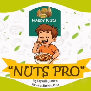 SNACK PACK NUTS PRO- 45gm (5 in 1)