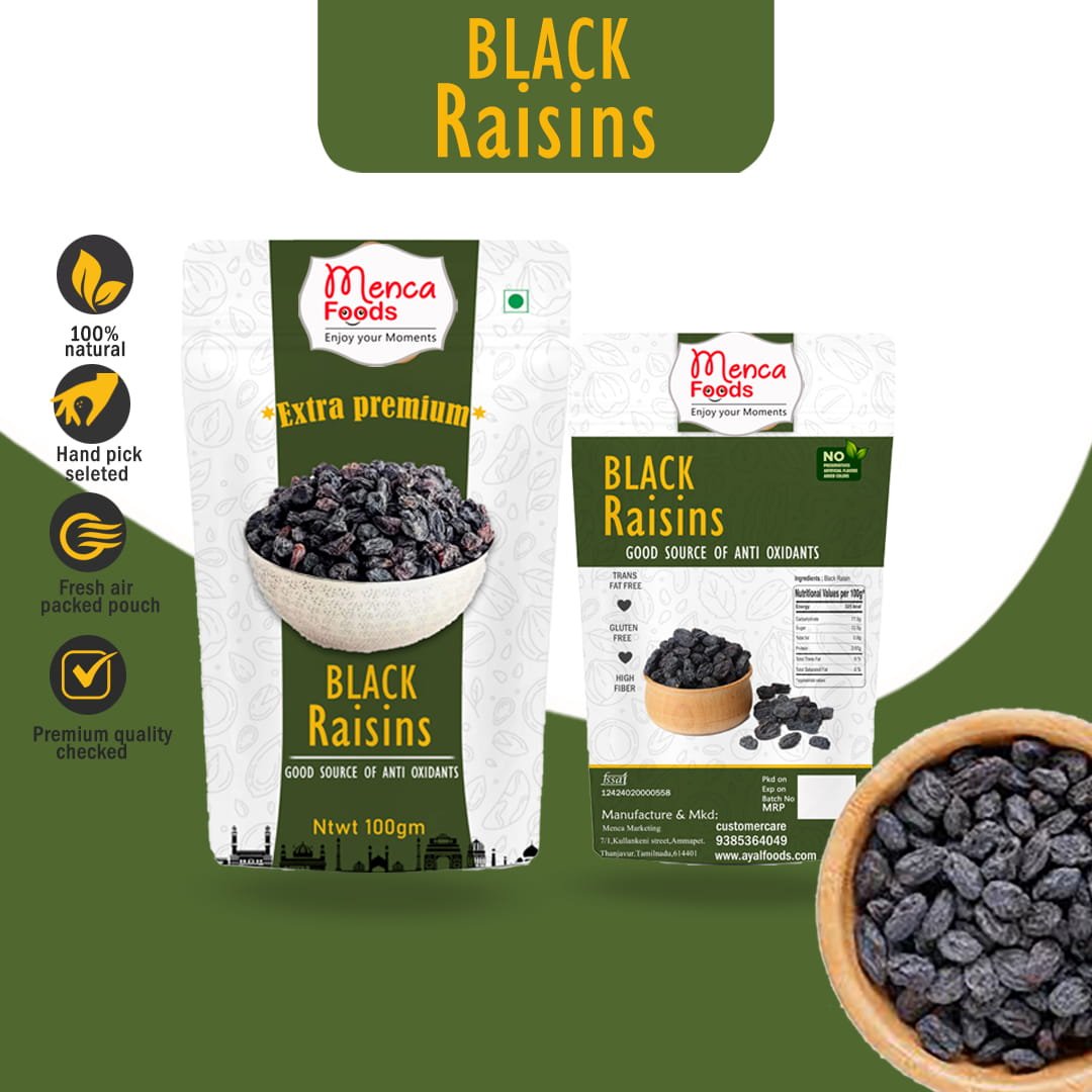 BLACK RAISIN-100gm