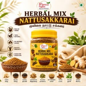 Herbal Mix Nattusakkarai-250gm Jar